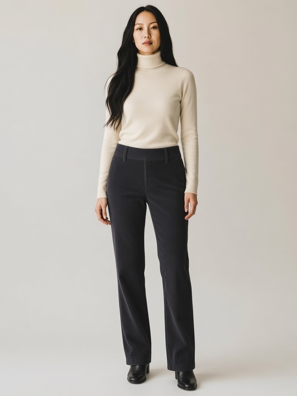 alice + olivia vintage low rise corduroy pants size 2